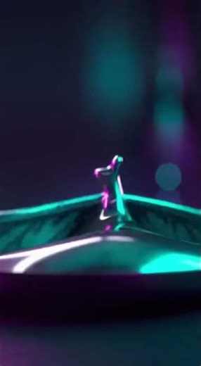 Ice cubes collide in slow motion, high-speed photography style,