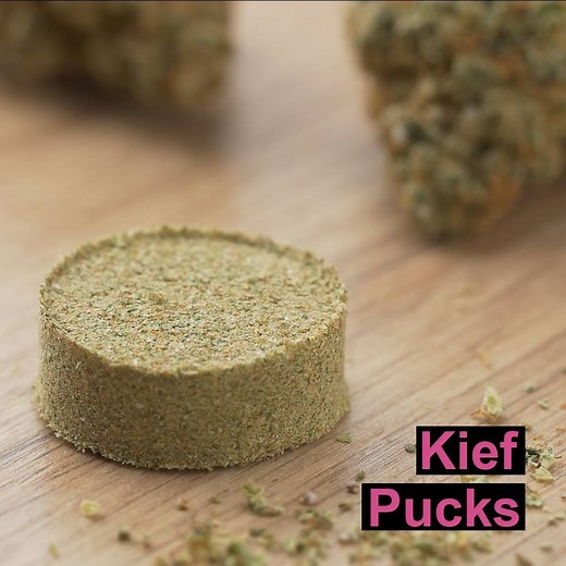 How to make Kief Pucks | Cannadish