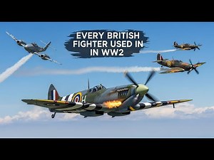 Every British Fighter Aircraft Used in WWII (Ranked & Explained) । War Catalog