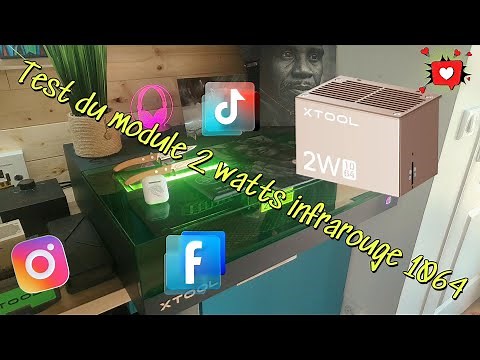 xTool S1 Module IR 2 watts 1064