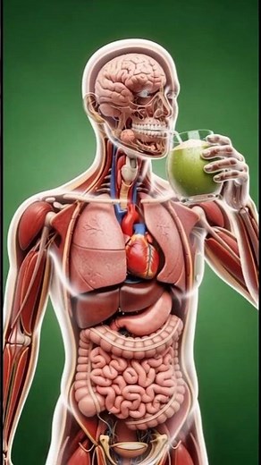 Coconut Water: Inside the Human Body — 3D Anatomical Journey”