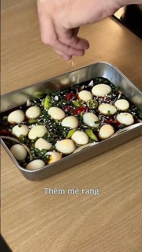 Soy-Marinated Quail Eggs
