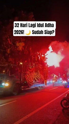 32 Hari Lagi Idul Adha 2026! 🌙 Sudah Siap? #iduladha #hariraya #eidmubarak #sapi #kurban #fyp#shorts