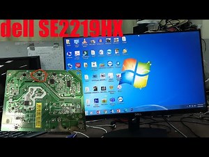 How to repair monitor dell SE2219HX Problem No power in