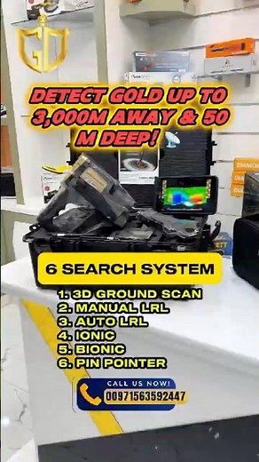 The Mega Scan Pro: Discover Gold 3,000 Meters Away and 50 Meters Deep with Ease