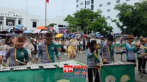 Surigao del Norte State University Drum and Lyre Corps joining the 55th Surigao City Charter Day Parade. August 31, 2025 11:21AM | RPN DXKS Surigao