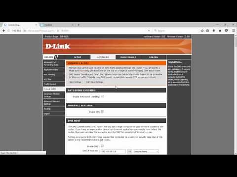 D-LINK Router (DIR-605L) Basic configuration, MyDlink Cloud, and Port forwarding