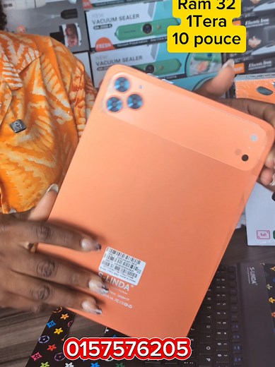Tablette 17 Pro Max à 35 000 F — fiche produit et avantages