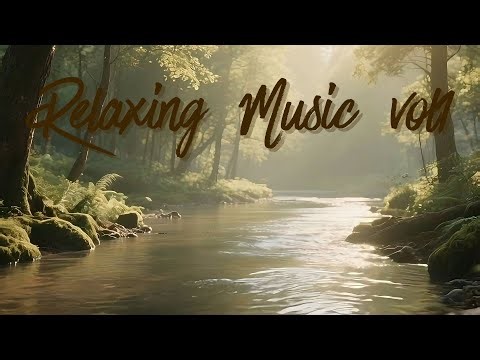 Relaxing Water Sounds: Forest Stream & Gentle Music vol.1