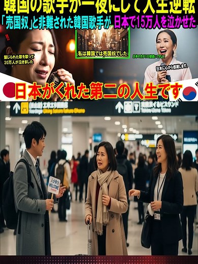【海外感動秘話】韓国の女性歌手が日本へ！12年間無名の歌手が「禁じられた歌」で人生逆転 _ 韓国中が