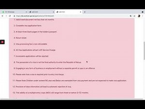 How to Apply for the Evisa/Tourist Visa Kenya