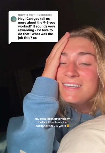 My job with a psych degree before I went on to full time travel for the past 2.5 years! #psychology #psychdegree #casemanager