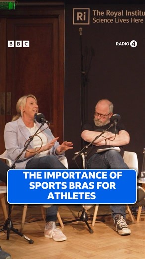 BBC Radio 4 on Instagram: "Did you know that wearing a good sports bra can drastically improve an athletes’ performance? Brian and Robin are joined by physiologist Dr Emma Ross, sports engineer Professor Steve Haake, Olympic rowing legend Helen Glover, and comedian Hugh Dennis, to discover the science behind great athletes. The Infinite Monkey Cage | Listen on BBC Sounds"