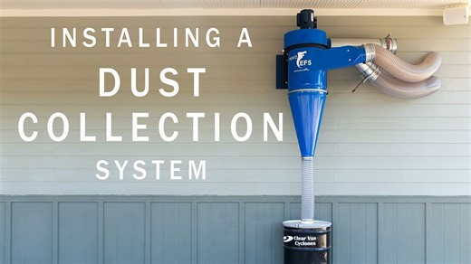 How to install a dust collection system