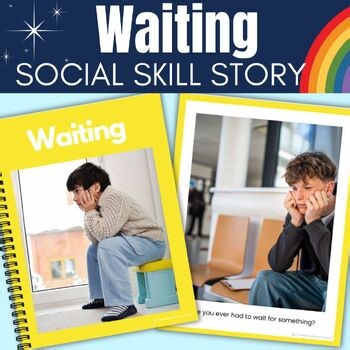 Waiting Social Story Preschool K Autism Social Skills Teaching Waiting Skills