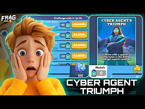 Cyber Agent Triumph Challenge - Frag Pro Shooter 🔥🤯