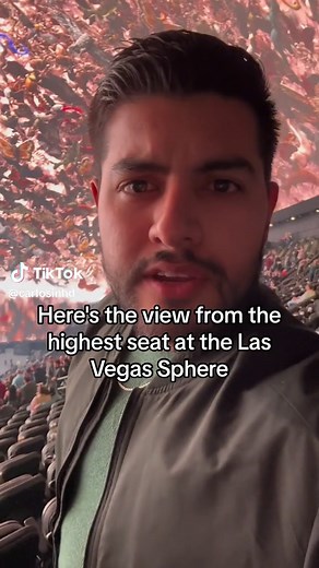 Here’s the view from all the levels at the Las Vegas Sphere! Filmed at the U2 concert 🤓 . . . #sphere #thingstodoinlasvegas #lasvegas #vegas #u2 #spherelasvegas #lasvegassphere
