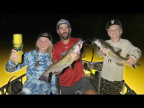 Pool Noodle Catfishing! Catch, Clean, and Cook!