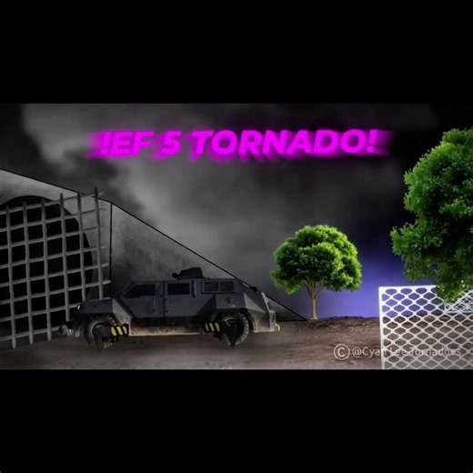 Titus vs ef-5 tornado intercept animation