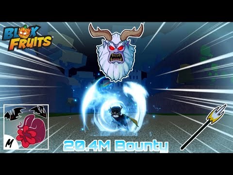 『GodHuman + Sanguine Art』 Blox Fruits YETI Combo & Bounty Hunting!