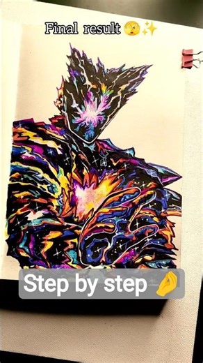 Drawing Gorou from onepunchman #anime #art #onepunchman #shorts #viral