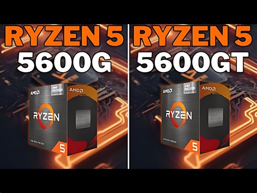 他来了【AMD Ryzen 5 5600GT】领衔主演 Ryzen 5 5600G vs Ryzen 5 5600GT 测试CPU网游3A游戏性能对比