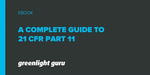 21 CFR Part 11: A Guide To FDA's Requirements