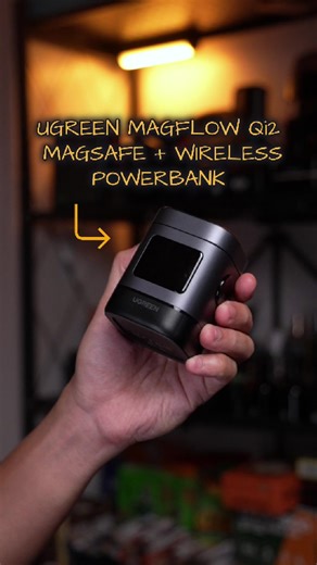 UGREEN MagFlow Qi2 Wireless Charger — fast wireless charging with a clean, fun desk design. Perfect for iPhone users who want a tidy setup. Link in this video. #Ugreen #Magsafe #WirelessCharging #MagneticCharger #vanlloydsuciarecos