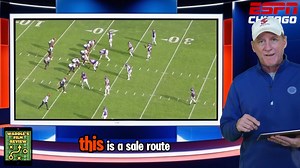 18K views · 121 reactions | Waddle couldn't help but Fan Boy when doing his film review of Caleb Williams vs the #vikings full Film Breakdown: https://bit.ly/4fJDo1l #dabears #chicagobears #nfl #calebwilliams | ESPN Chicago | Facebook