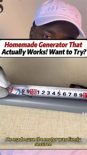 Homemade Generator That Actually Works! Want to Try? | MR AJ