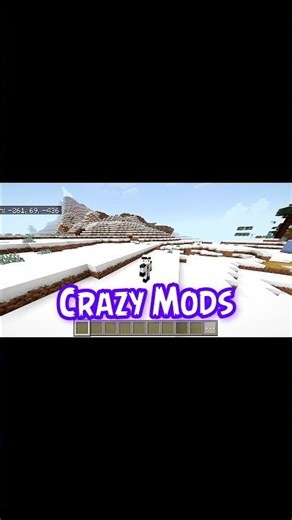 CRAZY MODS for Minecraft PE and JAVA 🔥#minecraft #viral #gaming #minecraftyoutuber