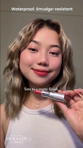 SACE LADY 24H Long-Lasting Matte Lipstick | Waterproof Non-Transfer Real Wear Test