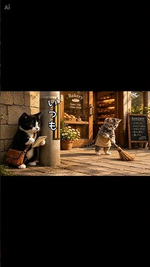あの子が店に！/しらたま仕事編#ねこ#癒し動画#しらたま