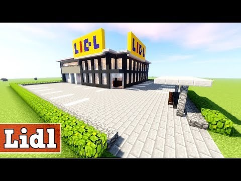 Wie baut man einen Lidl in Minecraft | Minecraft Deutsch Lidl Bauen Tutorial