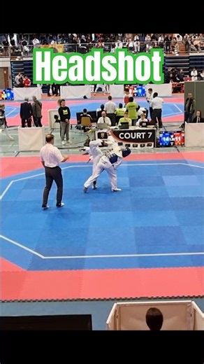 HEAD KICK KNOCKOUT! 💥🥋 Taekwondo #Taekwondo #Martialarts #Fight