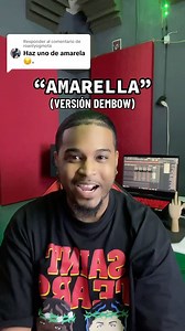 SE LA PUSITE EN CHINA 🇨🇳 on Instagram: "Convertí la canción de “AMARELLA” en doble tono🇩🇴 Artista: @_epidemic77 SÍGUEME @saokobeats 🌎"