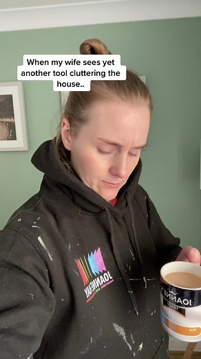 I just can’t help it 😬😂 #joannehaypaintinganddecorating #geordiedecorator