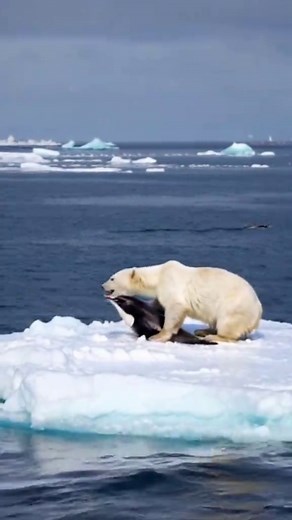 Polar Bear vs Orca: Intense Encounter Caught on Camera