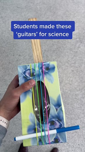 DIY Rubber Band Guitar Project for Students: Science Experiment Fun