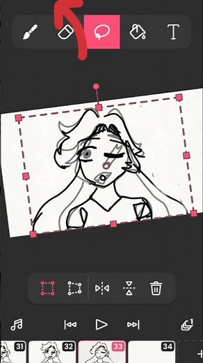How to copy and paste frames in flipaclip #flipaclip