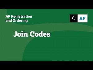 Join Codes