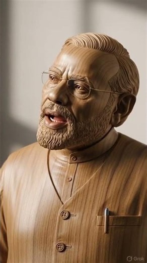 Gramin Bharat ka DrishyaThe Best Incarnate Wooden Sculpture 🤯#woodcarving #woodcraft#vijaythalapathy