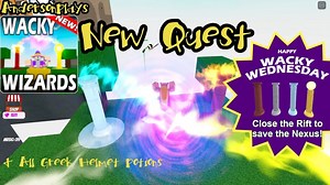 AndersonPlays Roblox Wacky Wizards 🏛️NEW QUEST🏛️ - How to Get Greek Helmet   Greek Helmet Potions