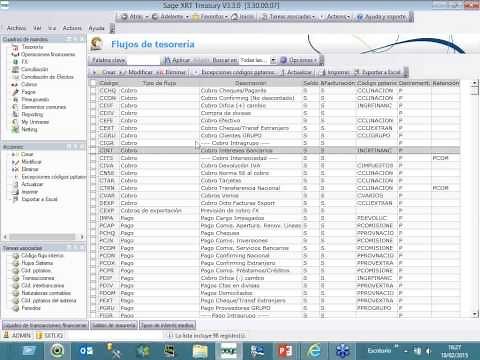 Introducción a Sage XRT Treasury - La gestión de tesorería