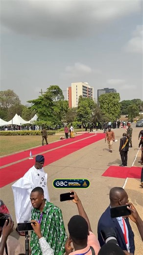 #SONA2025 Minister for Education,Hon. Haruna Iddrisu arrives in Parliament for the 2025 State of the Nation Address. Stay tuned for live updates. #GTVNews | GTV Ghana