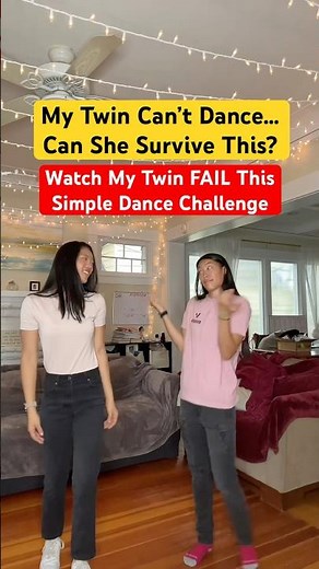 Can My Twin Actually Follow This Dance Step?