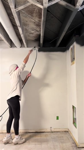 Loving the Dark: Basement Ceiling Makeover