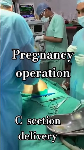 C-Section Operation During Pregnancy #surgeryrecovery Pregnancy Operation – Kya Hota Hai?