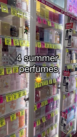 Top 4 Summer Perfumes from Chemist Warehouse