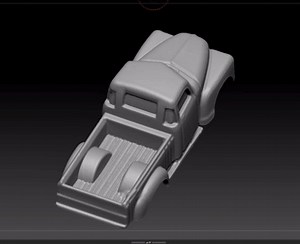 Chevy Truck Classic body only ready to 3Dprint- hotwheels